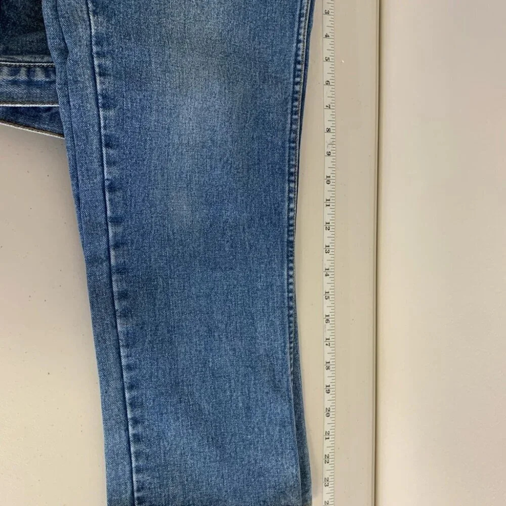 Vintage Nevada 100% Cotton Medium Wash Button Fly Jeans Size 30 - Picture 12 of 12